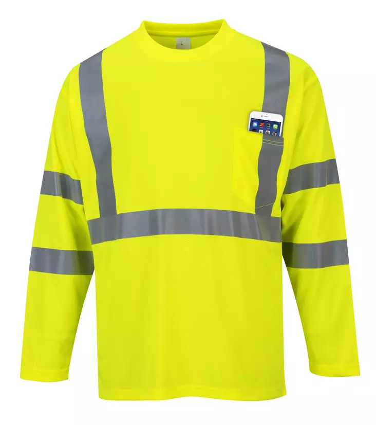 S191 Hi-Vis Long Sleeved Shirt - Shirts/Hoodies - S191 - 2