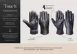 Mens Touch Leather Gloves - Mercatus Leather Collection - PAK002 - 2
