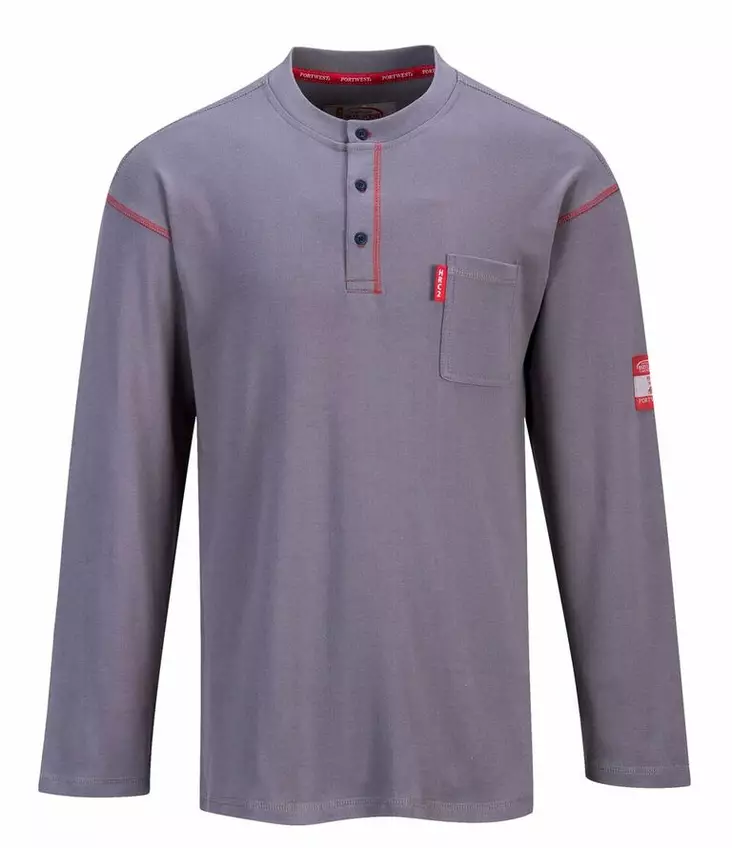 RF02 Bizflame Henley - Portwest flame resistant - FR02 - 1