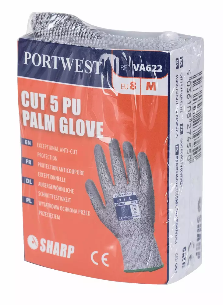 VA622 Viilto 5 PU-käsine - Viiltokäsineet - VA622 - 1