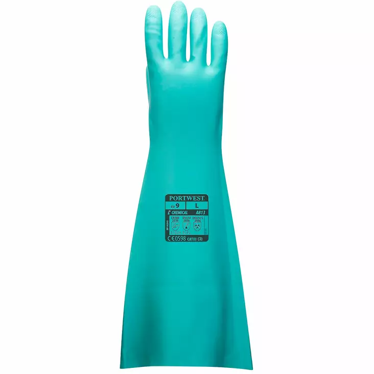 A813 Nitriilisuojakäsine - Chemical Protection Gloves - A813 - 1