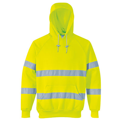 B304 Hi-Vis huppari kengurutasku - Paidat/hupparit - B304 - 2