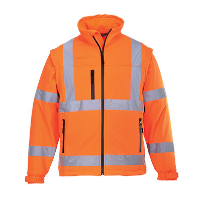 S424 Hi-Vis softshell-takki - Takit - S424 - 1