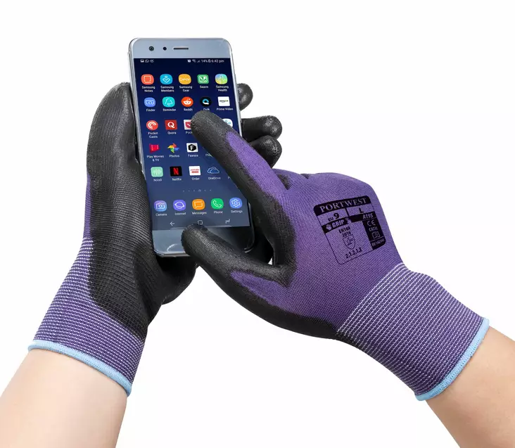 A195 Touchscreen - PU - General Handling Gloves - A195 - 1