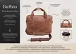 Tietokonelaukku Buffalo - Mercatus Leather Collection - PAK006 - 7