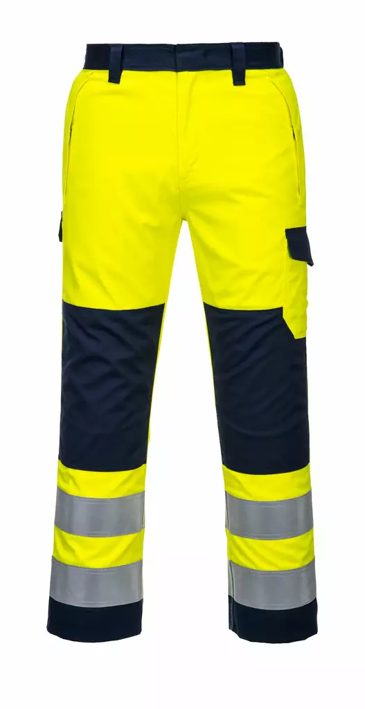 MV46 Hi-Vis Modaflame Trouser - Portwest flame resistant - MV46 - 1