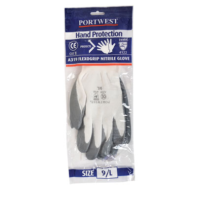 A319 Nitriili Flexokäsine Tuotepussissa - Pitokäsineet - A319 - 1