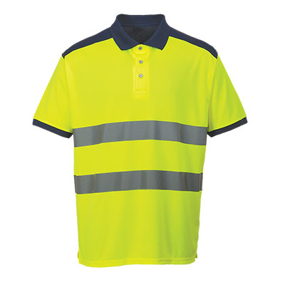 S379 Hi-Vis kontrasti pikee - Paidat/hupparit - S379 - 1