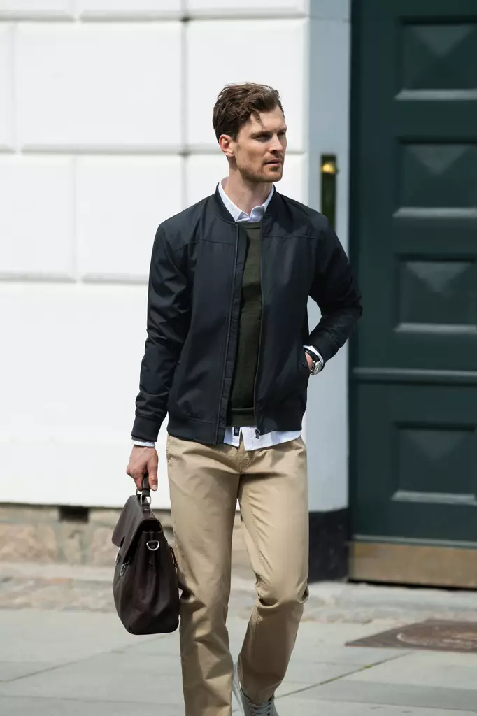 Bleecker miesten bomber-takki - Nimbus Ympärivuotiset takit - BLEE-M - 1