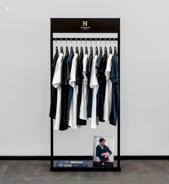 NIMBUS CLOTHING RACK - Nimbus sales devises - 004NIMBUSPOS - 1