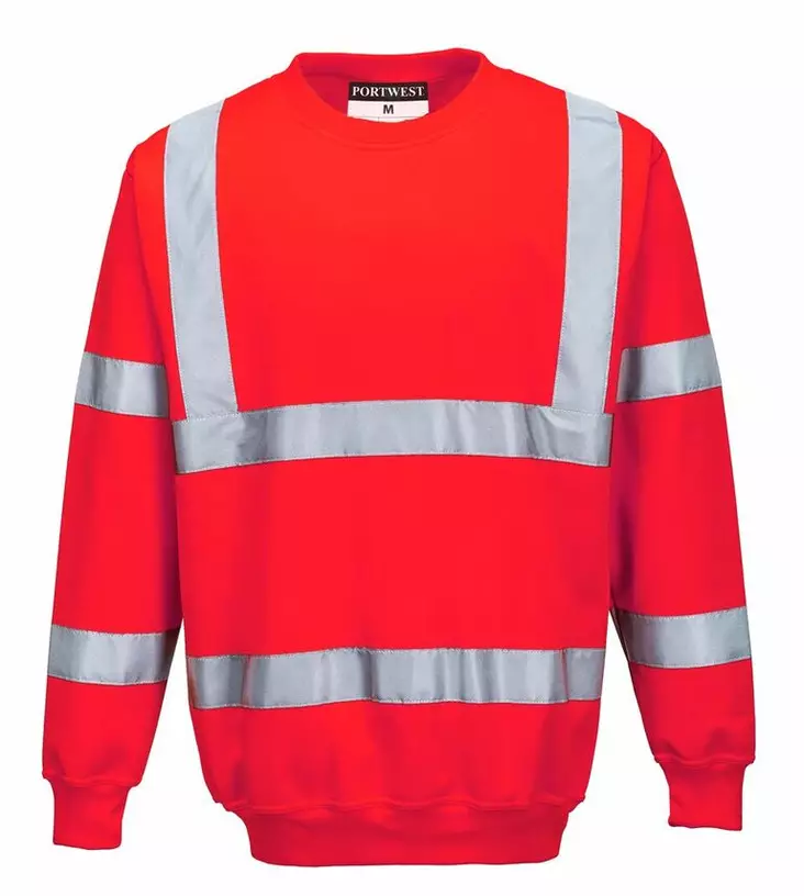 B303 Hi-Vis college PUNAINEN - Paidat/hupparit - B303Y - 1